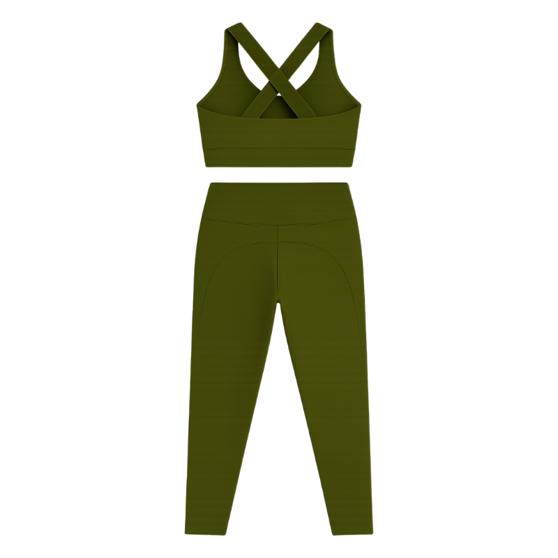 Conjunto Top & Legging - Verde Botânico