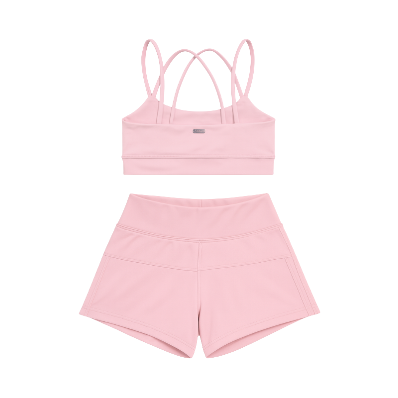 Conjunto Rosa Cand - Tecido Suplex de Poliamida