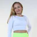 Top Manga Longa Branco