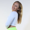 Top Manga Longa Branco